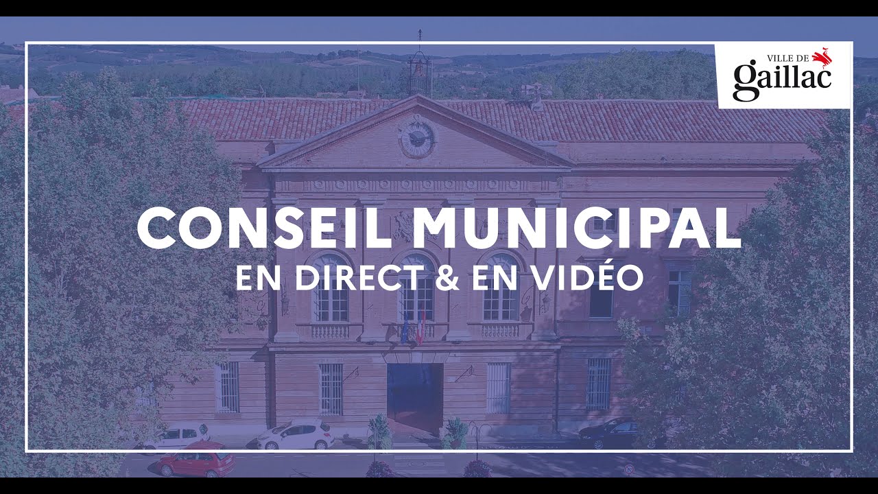 Conseil Municipal de la Ville de Gaillac 24 F&eacute;vrier 2026