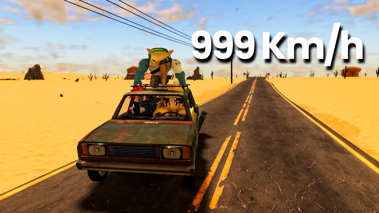 Hicimos otro VIAJE por CARRETERA en ROBLOX
