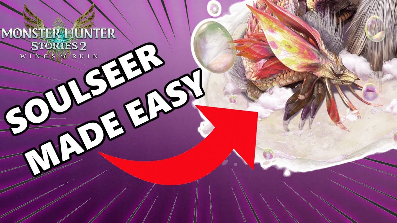 SOULSEER MADE EASY! - How to beat Soulseer Mizutsune (Monster Hunter Stories 2)