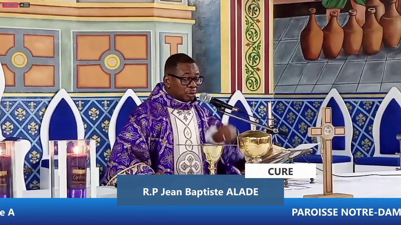 PAROISSE NOTRE-DAME DE LOURDES DE BÈ-ADIDOMÉ*� � 08 MARS 2026  3ème Dimanche de Carême (semaine II d