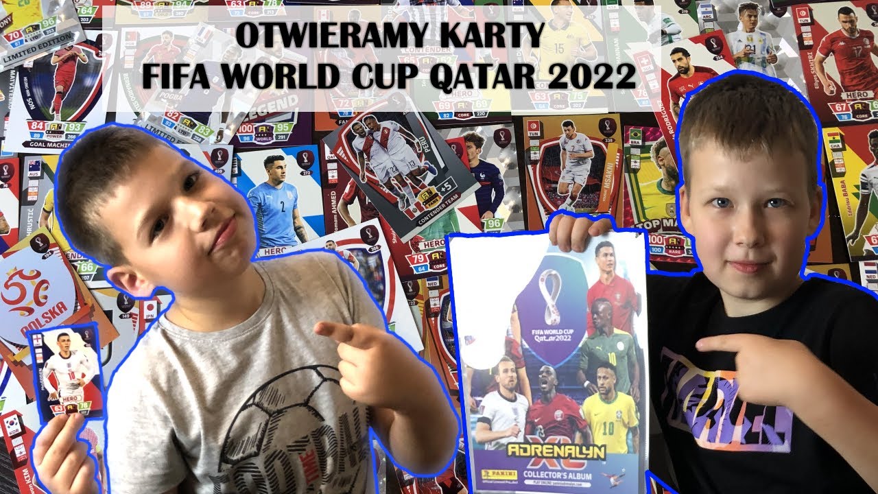 Otwieramy karty piłkarskie FIFA World Cup Qatar 2022. Album i 3 zestawy!
