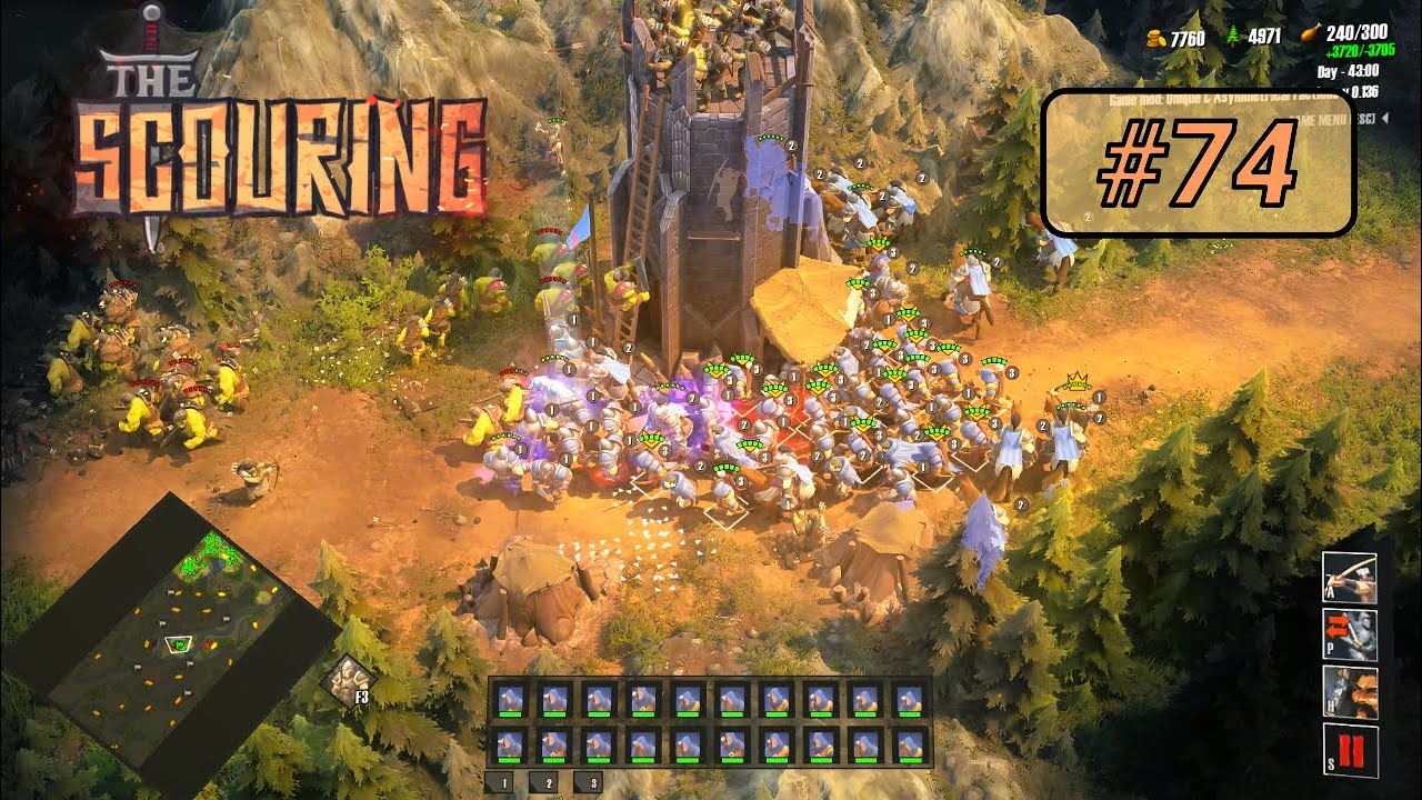 The Scouring #74: Human Gameplay - 1vs7 - Taur Canyon - HARD