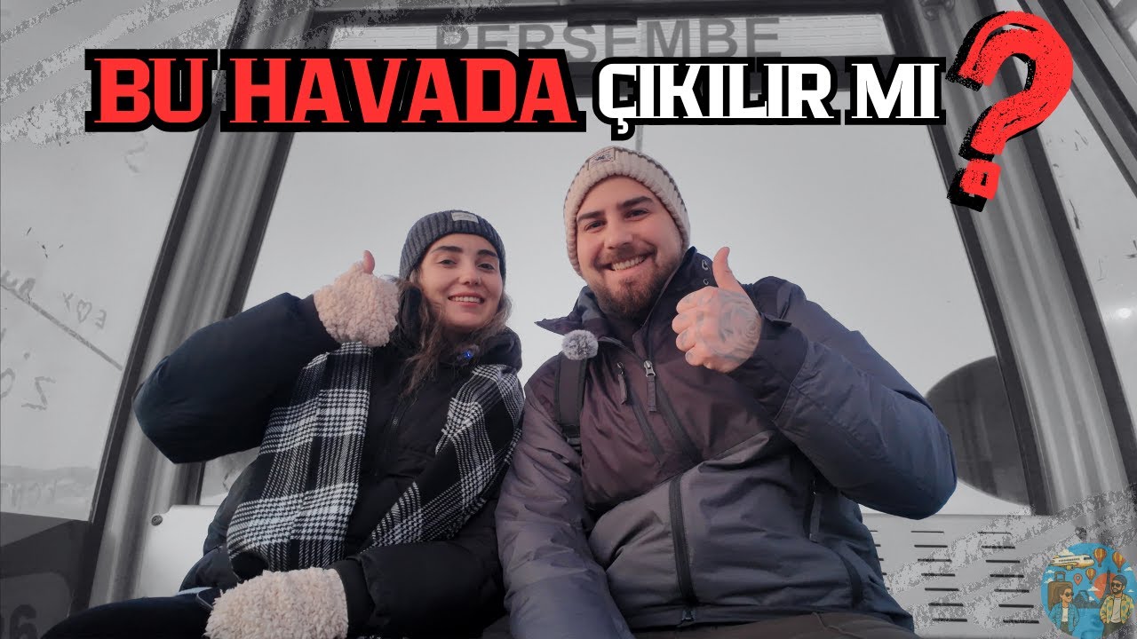 Bu Havada Çıkılır mı? ❄️ | Kış Günü Vlog #gezigünlüğü #boztepe