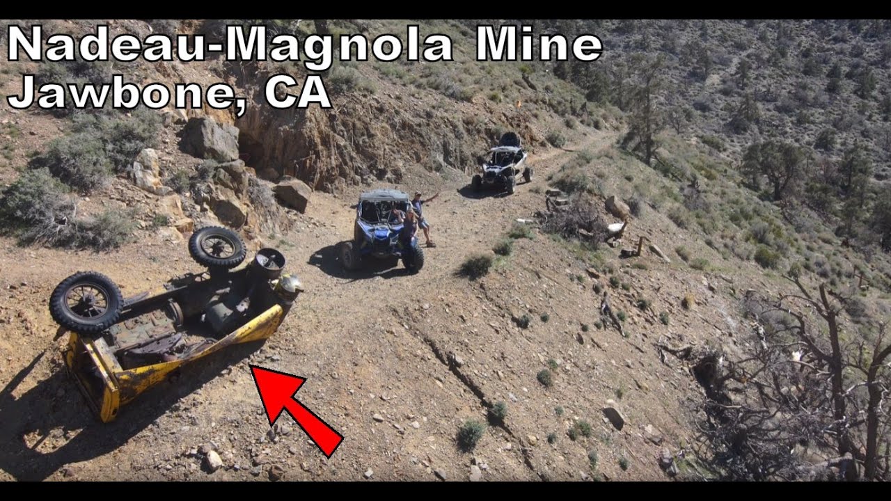 Nadeau Mine, Jawbone CA - A Treacherous Abandoned Gold Mine with a Flooded Trail & a Snake Encounter