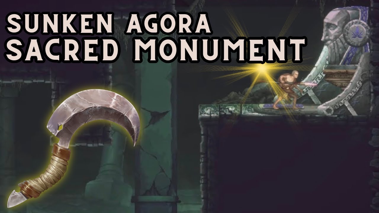 How to find the sacred monument artemis | the sunken agora GOD OF WAR SONS OF SPARTA Walkthrough