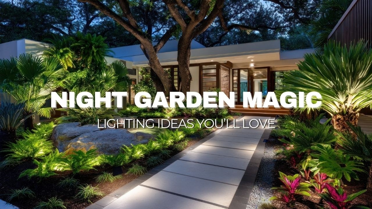 Night Garden Magic 2026 Illuminating Tropical Landscapes for Enchanting Evenings