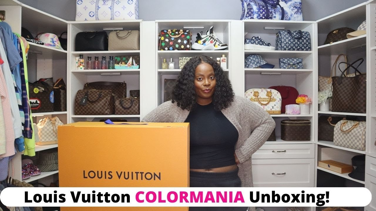 Louis Vuitton Colormania Collection | Louis Vuitton Colormaina Keepall 50 UNBOXING! | Which Color?