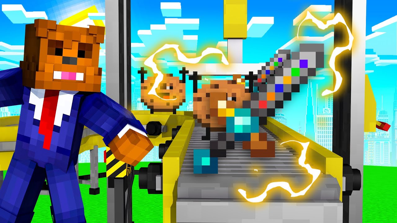 Starting My Own FACTORY In Minecraft Cookie Camp