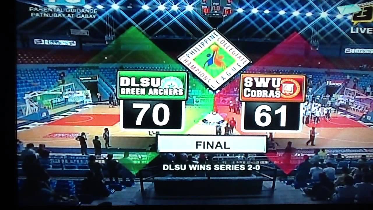 DE LA SALLE GREEN ARCHERS CHAMPIONS PCCL2013
