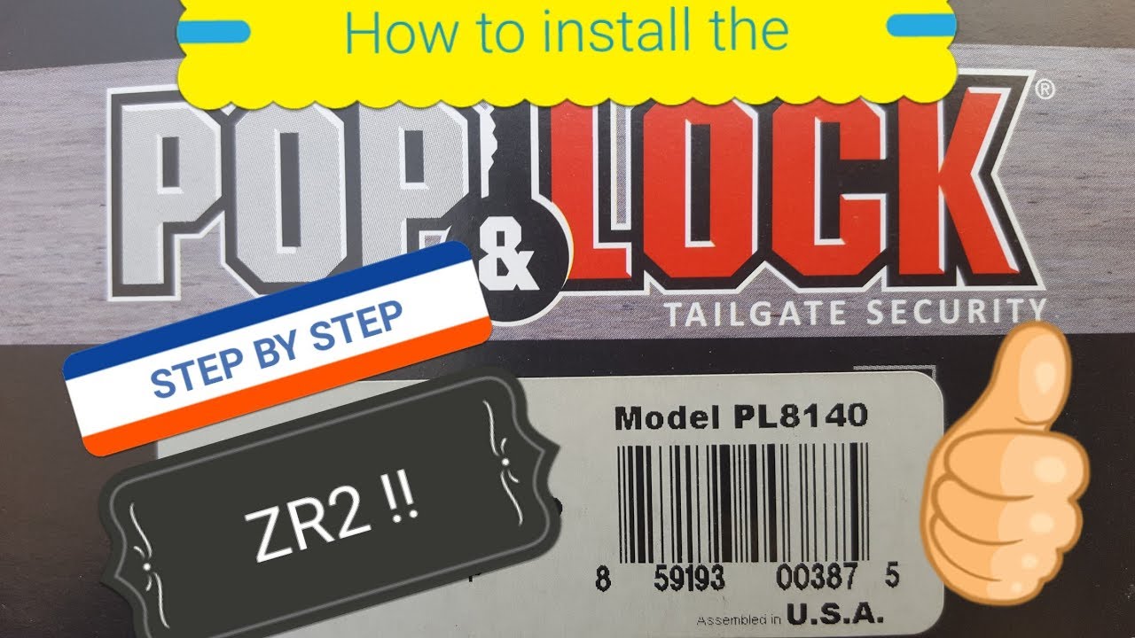 Как установить MOD-замок багажника Pop & Lock на Colorado ZR2