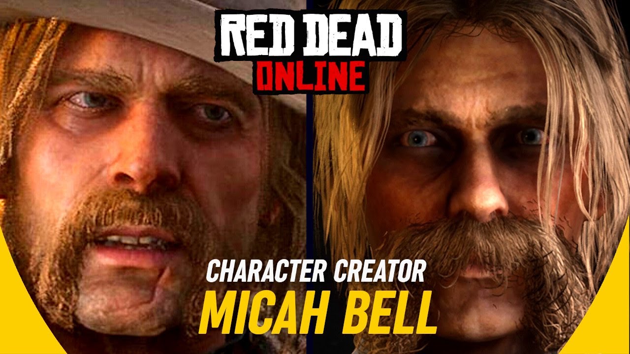 MICAH BELL: Character Creator (RDR2)