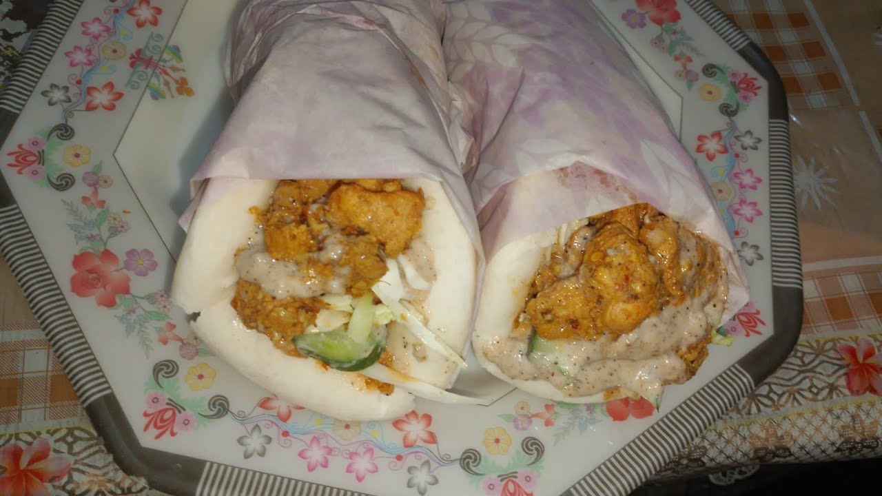 Chicken Shawarma Recipe By Onyx's kitchen ll Chicken Shawarma With Sauce ll No yeast ll Red Sauce ll