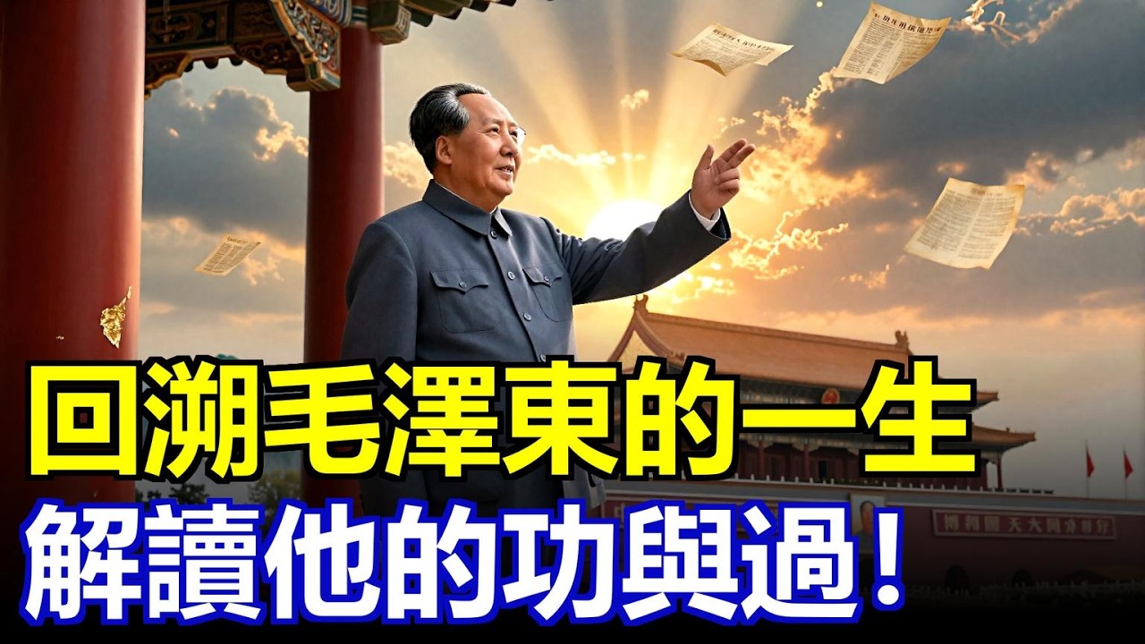 全景解構毛澤東：他如何以“七分功、三分過”重塑中國命運—重工業奠基、兩彈一星突破、大躍進、文革的歷史反思。這不是神化或抹黑，而是一次基於史實的深度平視。#毛澤東 #歷史評價 #功過辯證 #新中國奠基
