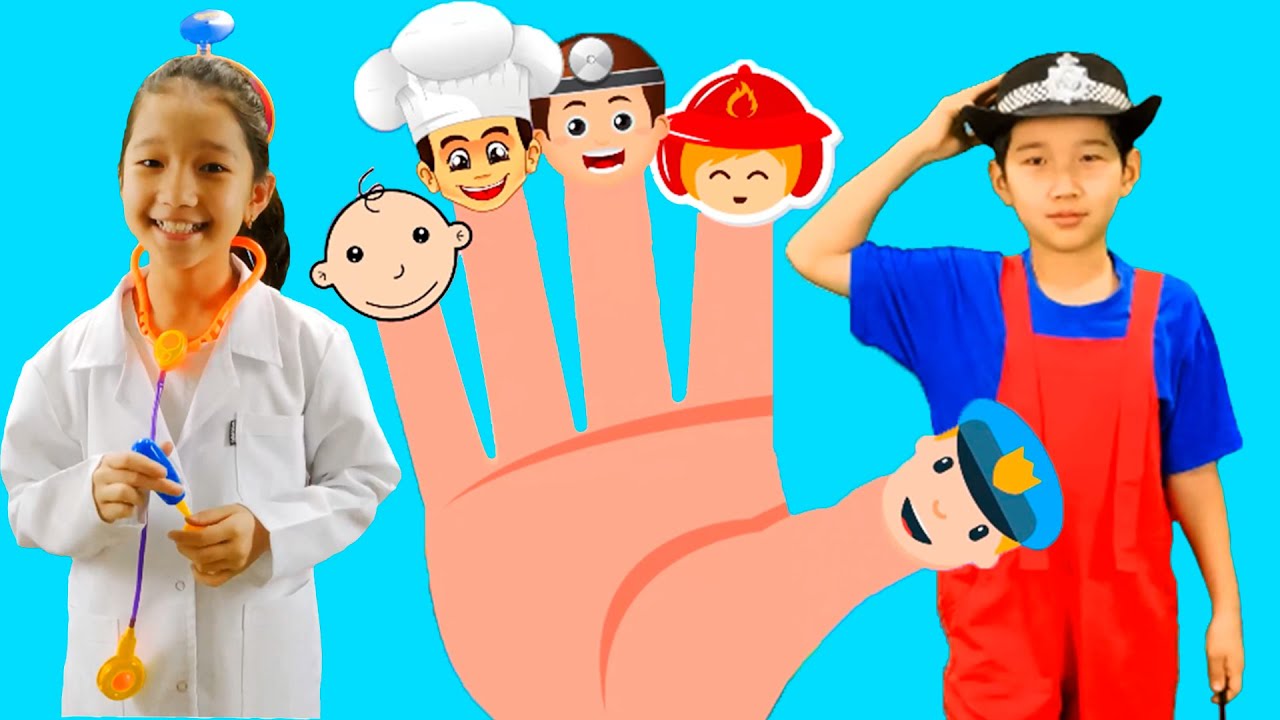 Daddy Finger (Jobs Version) | Finger Family Songs | Nursery Rhymes & Kids Songs @TickleKids