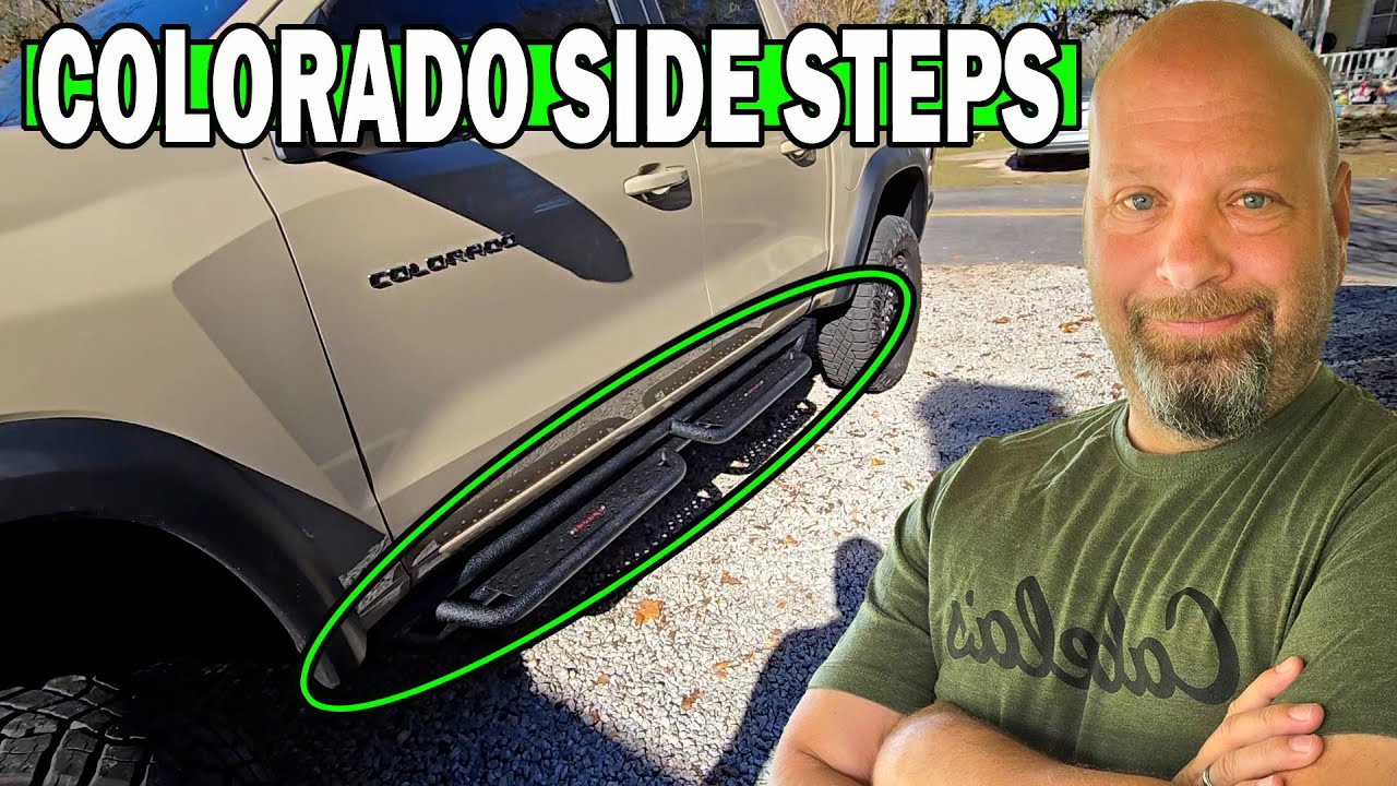 Side Steps For The New Colorado And Canyon | Oedro Side Step Review and Install