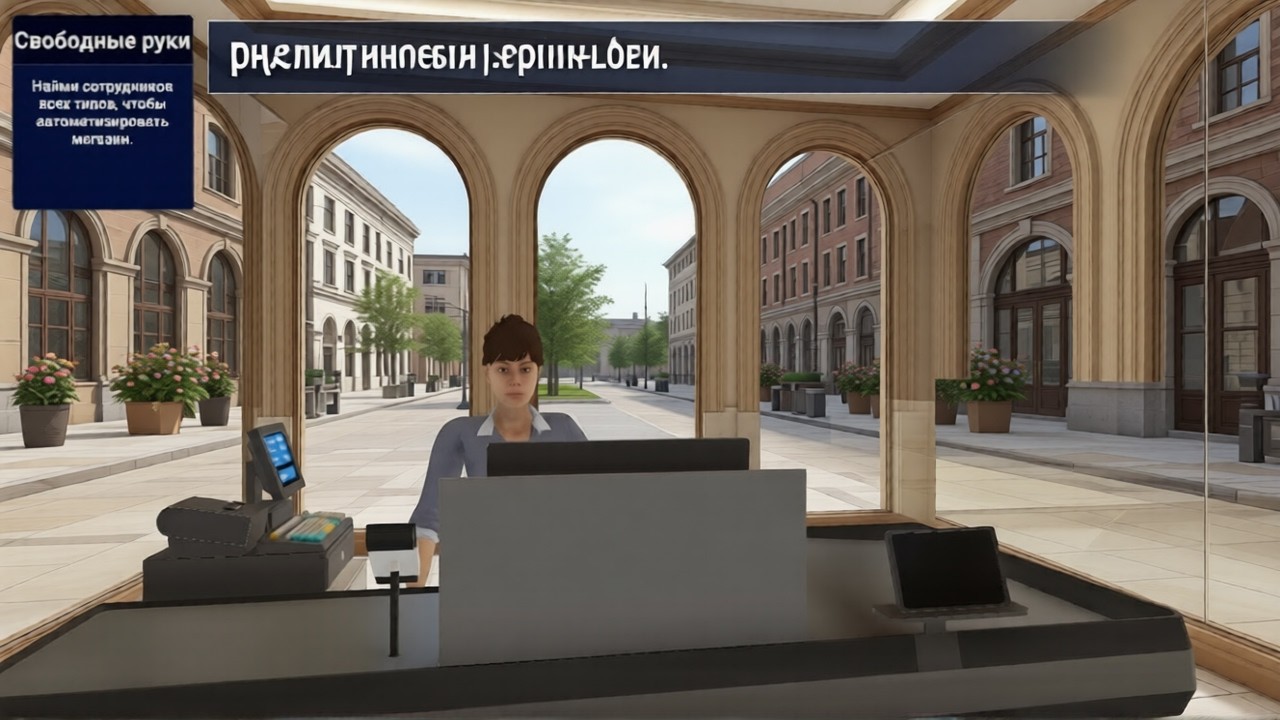 Business simulator Помошник кассирша