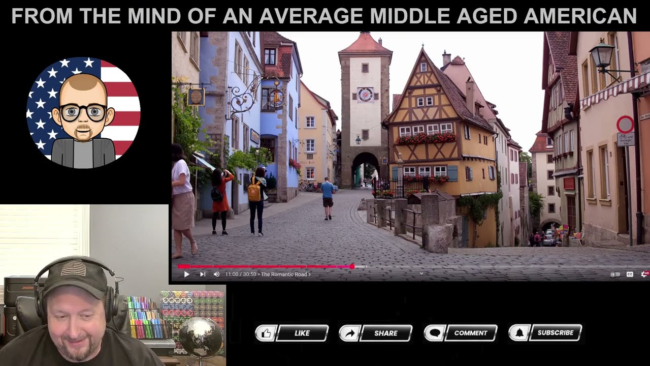AMAA - Germany - Part 1 - Wonders of Deutschland - WOW! - Reaction by Average Middle Aged American