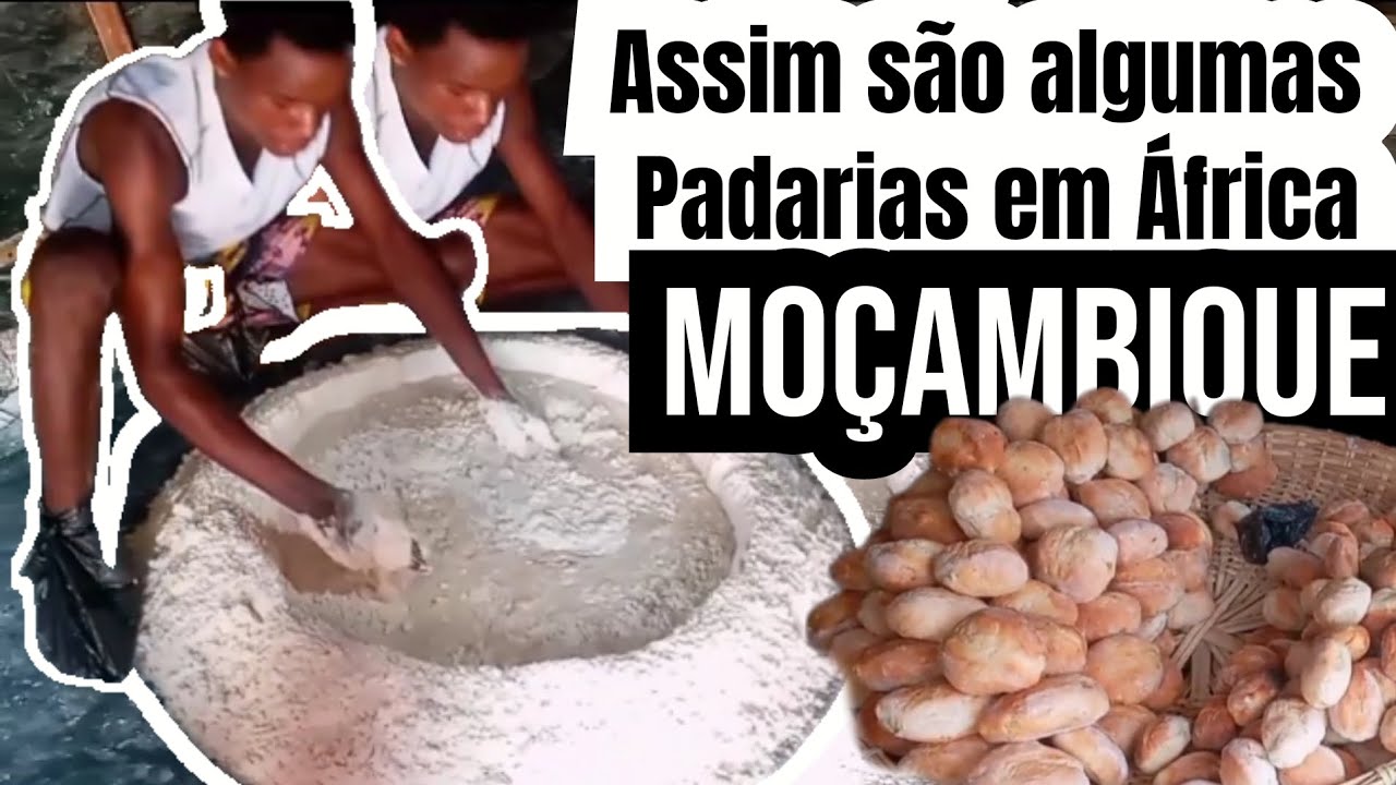 VEJA COMO São às Padarias tradicionais Áfricanos em Moçambique 🇲🇿😯 e como é feito um pão primário
