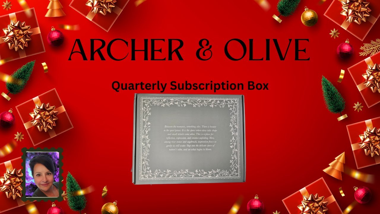 Archer & Olive December 2025 Subscription Box December 2025