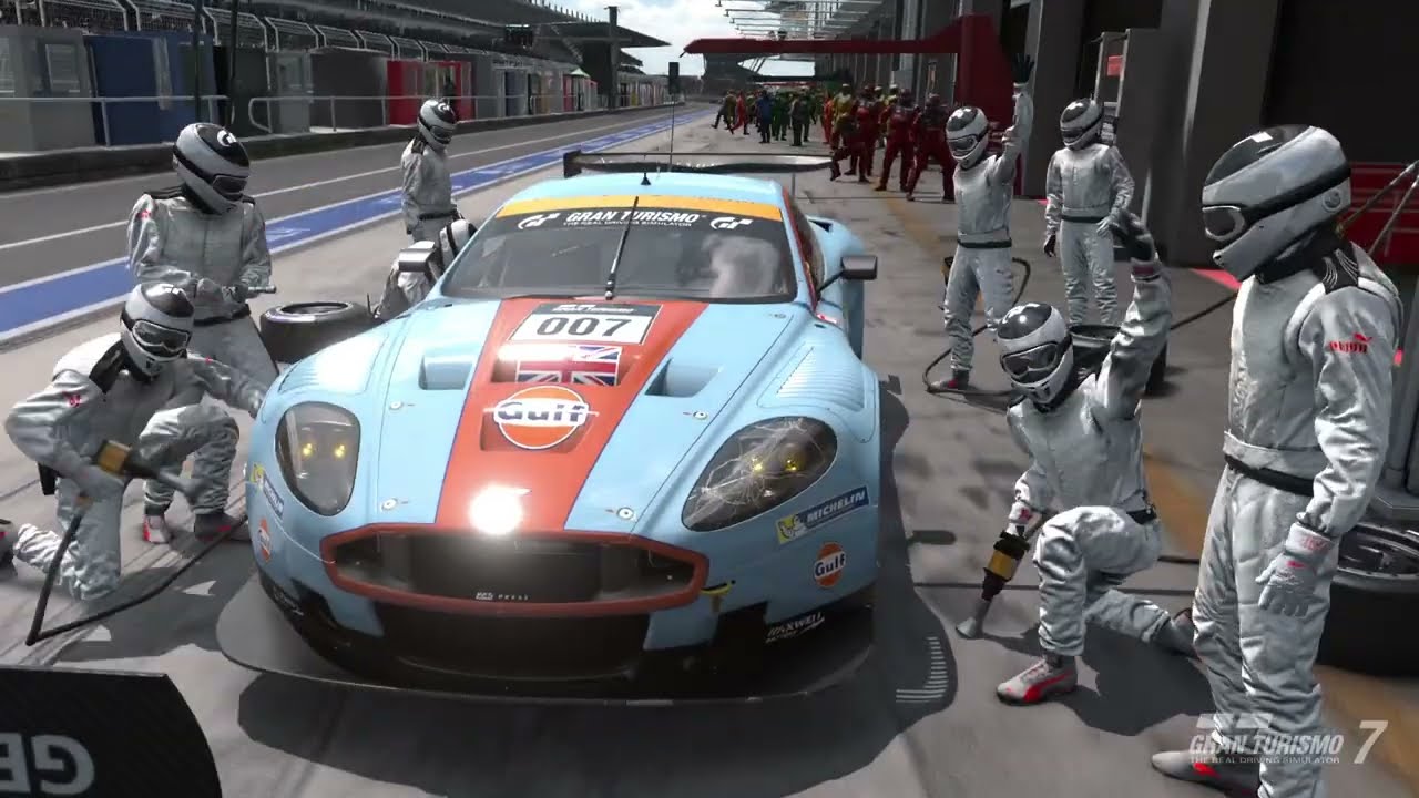 Gran Turismo 7 - Nurburgring Reverse II ALL Pitstop Sequences (Update 1.68 - PS5 Pro - 60 FPS)