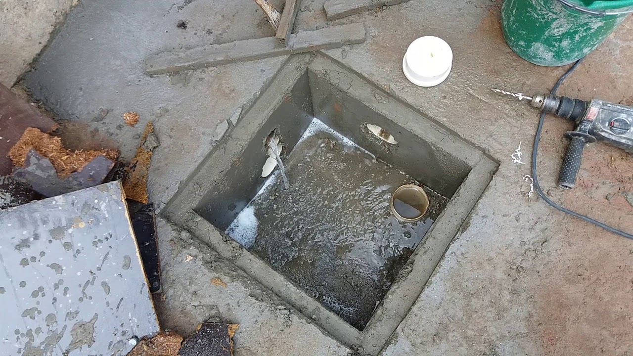 🔨COMO FAZER UMA CAIXA DE ESGOTO  P2