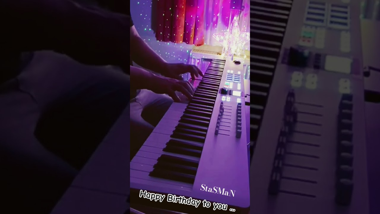 Happy Birthday to you ...#cover #pianomusic #instrumental  #piano #arturia #pianocover  #music