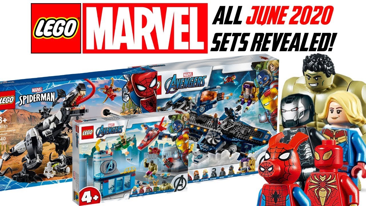 ALL LEGO MARVEL June 2020 Sets REVEALED! - Photos and Breakdown