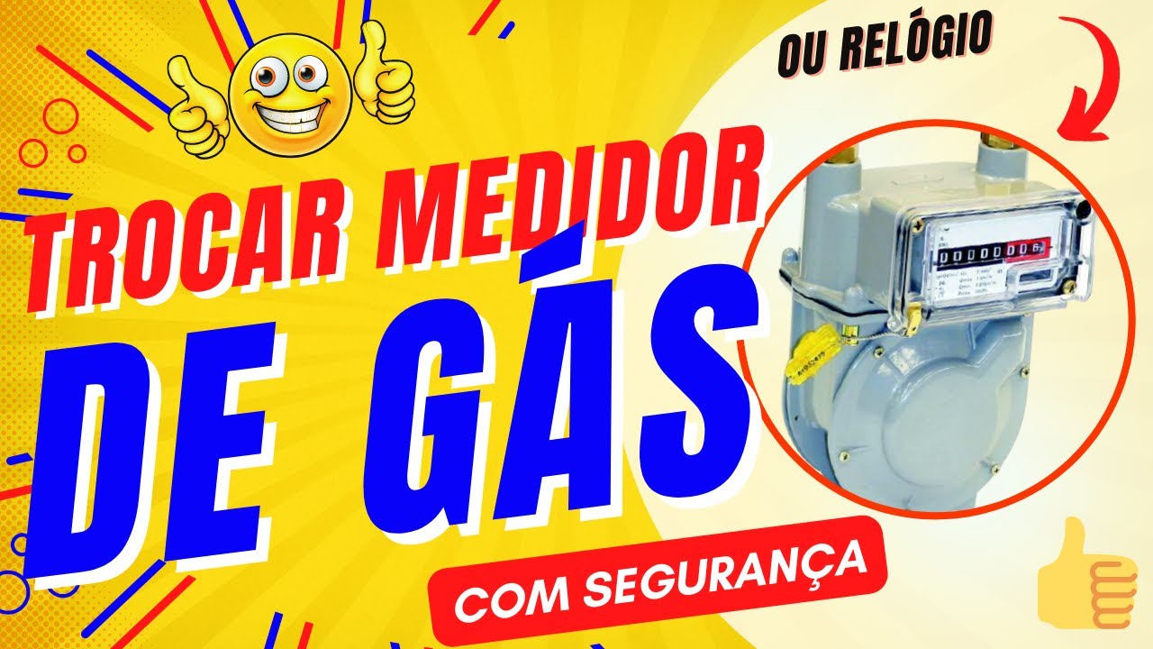 🕐🛠[RÁPIDO E CORRETAMENTE] COMO TROCAR MEDIDOR DE GÁS ,RELÓGIO DE GÁS🛠🕐