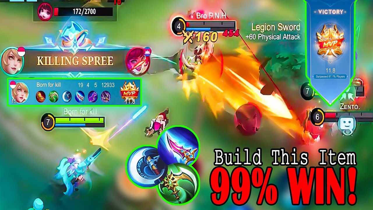99% Win Layla Build New Item - Top Build 2023 MM in MLBB