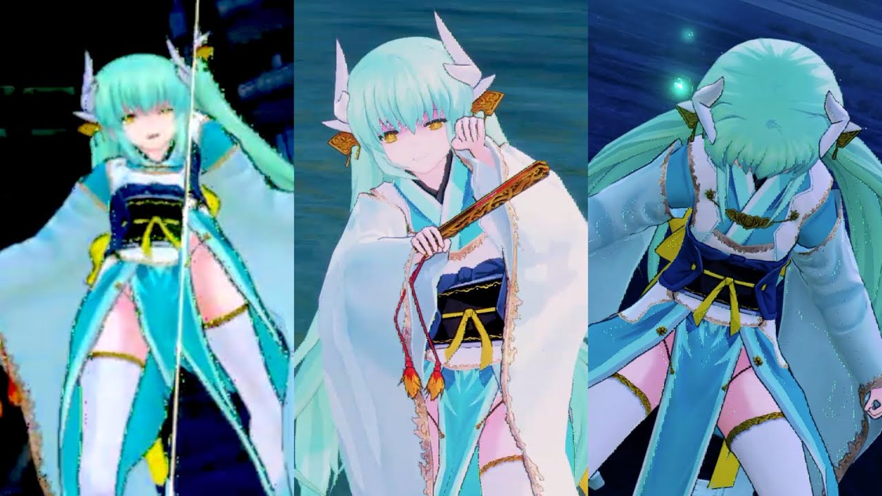 【リョナ】 FGOAC 清姫 宝具集 【Ryona】