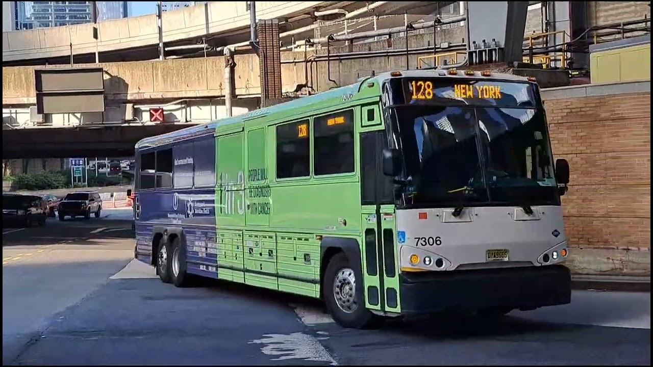 MTA/NJT/DECAMP/ACADEMY/COACH USA/PRIVATE LINES bus action at Port Authority Bus Terminal (June 2022)