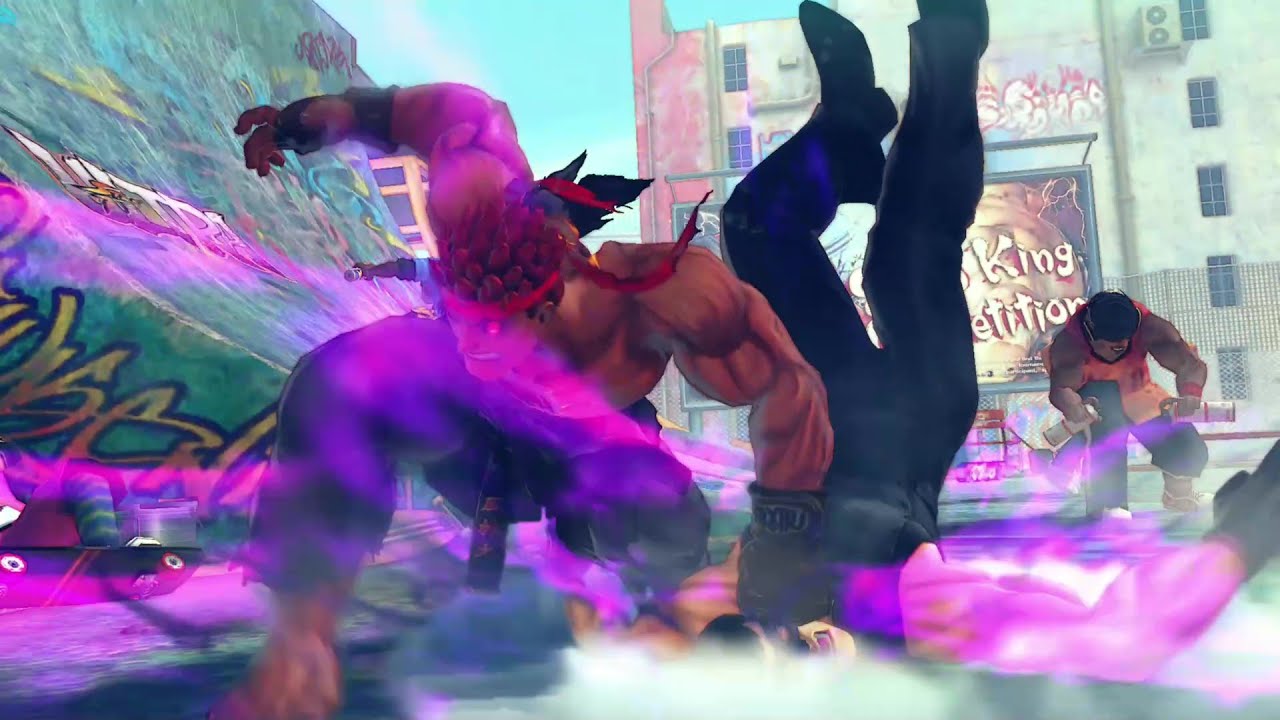 Ultra Street Fighter IV – Злой Рю против Фэй Лонга