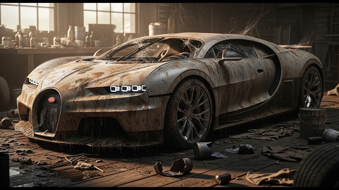 Abandoned BUGATTI Vision GT Full Restoration