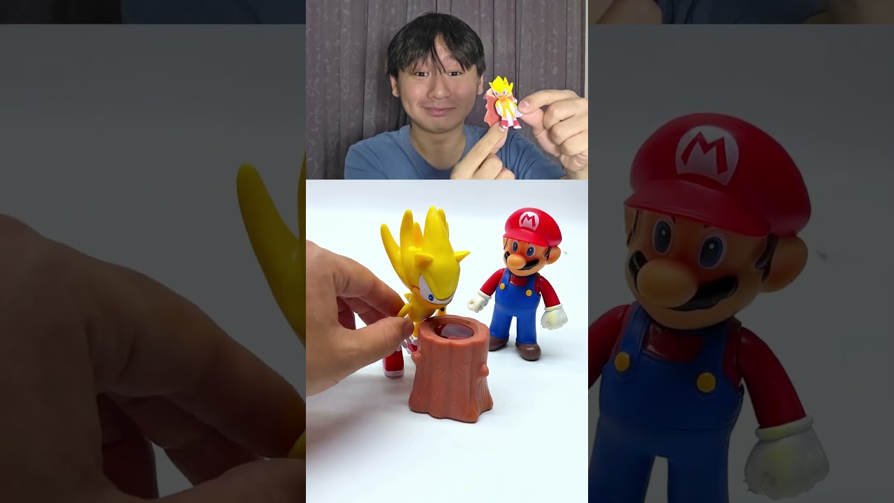JJ REACT Unboxing and Review: Super Mario Bros | Mario vs Sonic Toys Fun ASMRVIDEO #toys #mario