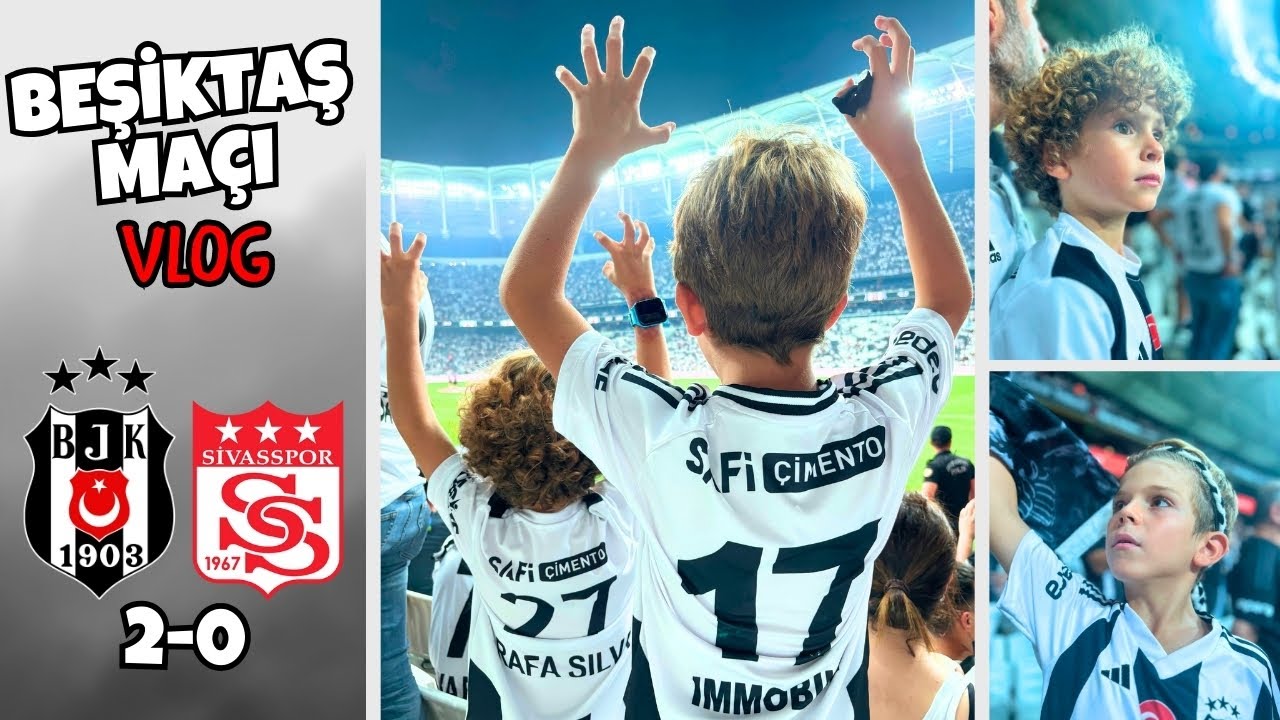 BEŞİKTAŞ-SİVASSPOR MAÇINA GİTTİK⚽ AİLECEK VLOG ÇEKELİM DEDİK!🎥  ÇOK ŞÜKÜR YENİLMEDİK 🙌🖤 🤍