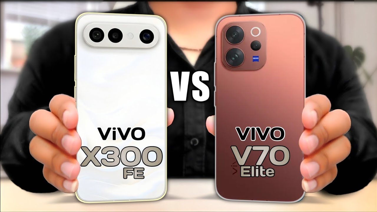 Vivo X300 FE Vs Vivo V70 Elite || Full Specs and review ⚡