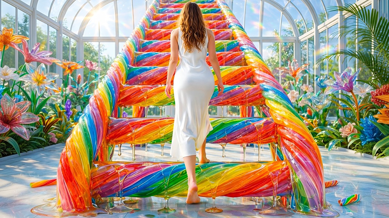 Which Crazy Staircase Would You Choose? 🪜✨ | Creative Design Thinking & Oddly Satisfying AI ASMR