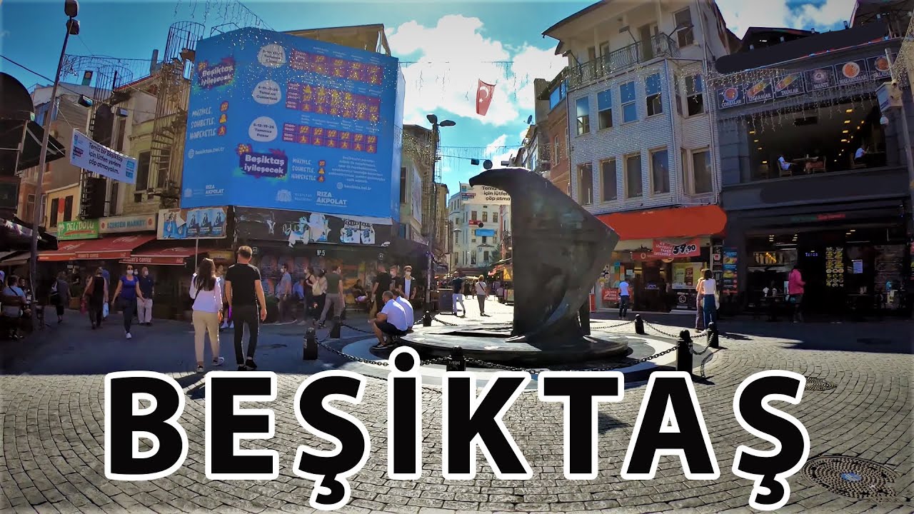 Istanbul Beşiktaş Walking Tour in 4k-Istanbul Travel Guide 2020