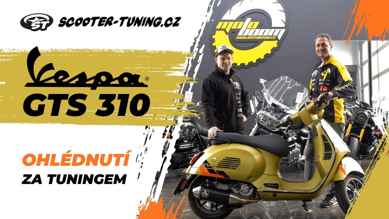 VESPA GTS 310 - Ohlédnutí za tuningem 🛵
