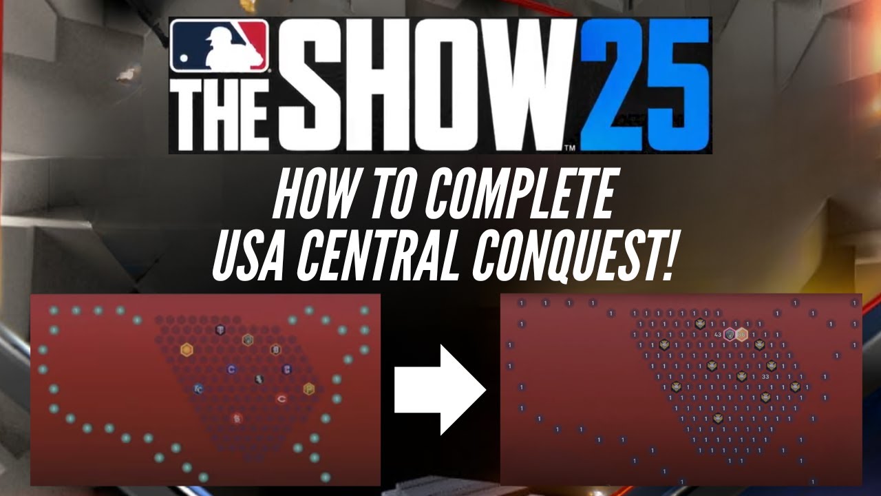 MLB the Show 25: How to Complete USA Central Conquest *All Rookie*