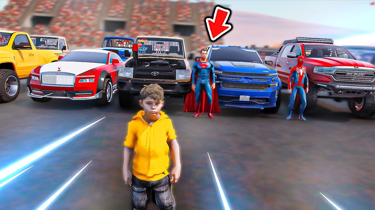 اقوى تحدي بسيارات الوحشية الخارقة 😱🔥!! | فلم قراند