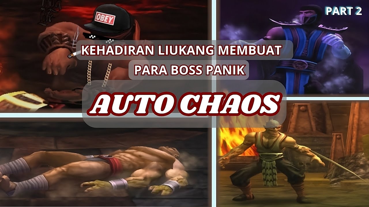 Liu kang mengacak-acak semua boss yang ditemui_MORTAL KOMBAT SHAOLIN MONKS
