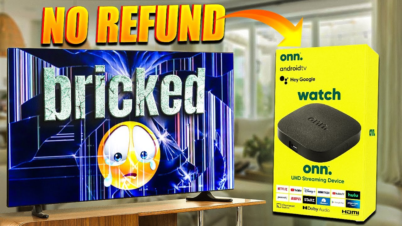 Walmart BRICKED your ONN box and wont replace it