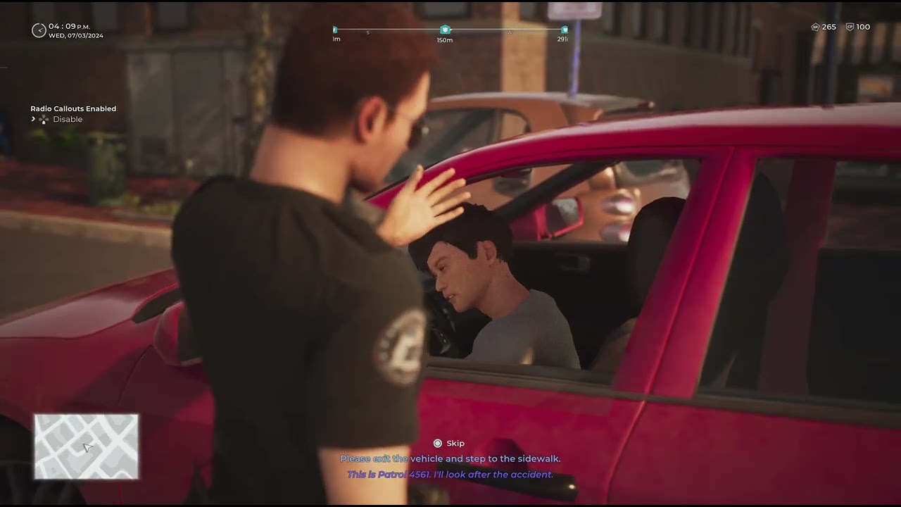 Fleeing suspect gets wiped out!😬👮‍♂️