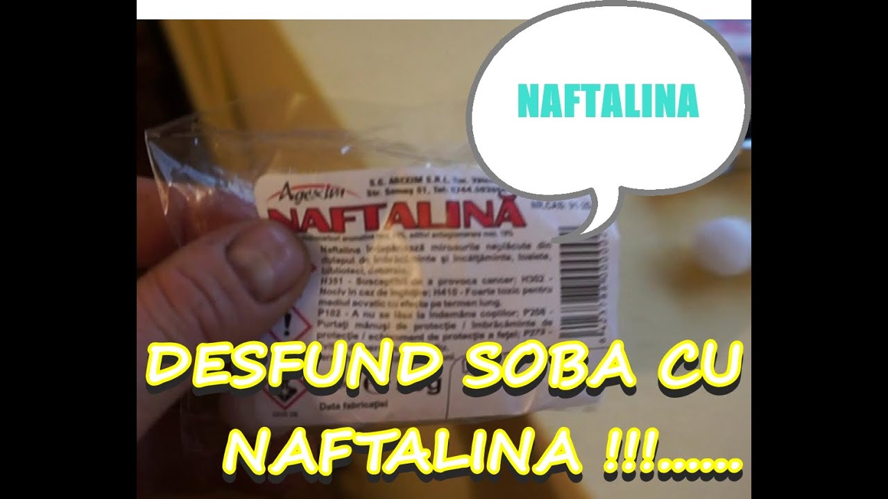 CUM SA CURETI SOBA SI CENTRALA CU NAFTALINA