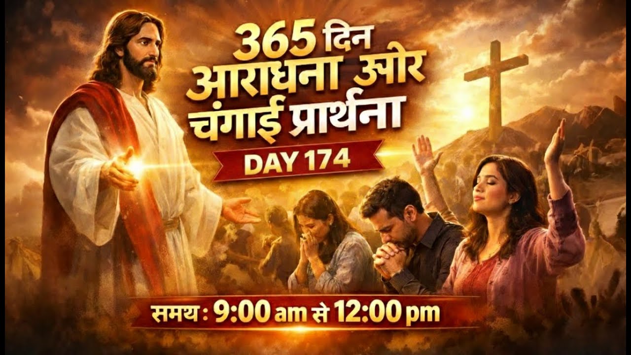 🌅365 दिनों की आराधना और चंगाई प्रार्थना | 365 Days Worship & Healing Prayer🙏| Pastor Dheeraj |