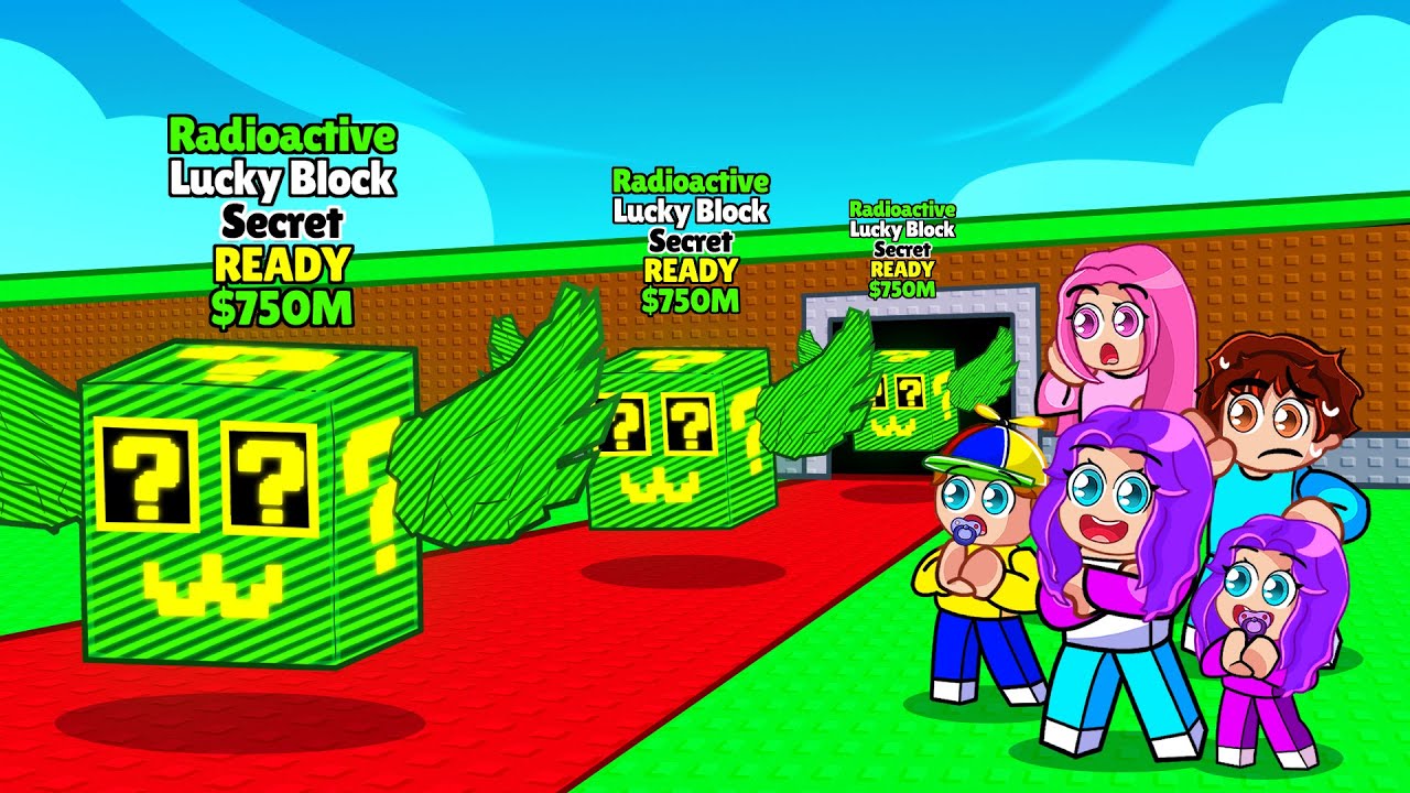 Steal a Brainrot'ta 100 RADIOACTIVE LUCKY BLOCK A&ccedil;tım!