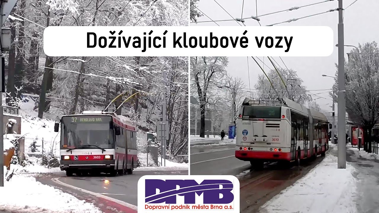 Trolejbusy v Brně | Pisárky, Nový Lískovec | Dožívající kloubové vozy + 31Tr