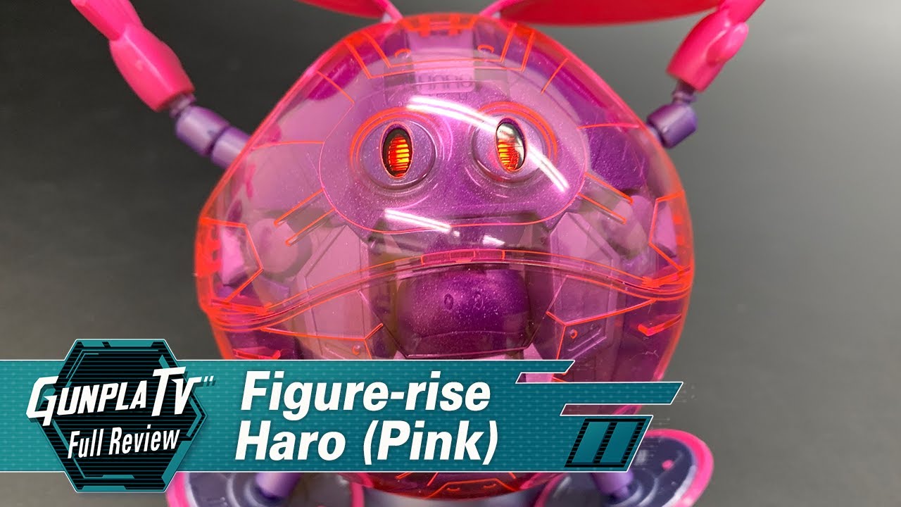 Figure-rise Mechanics Pink Haro Review | Gunpla TV