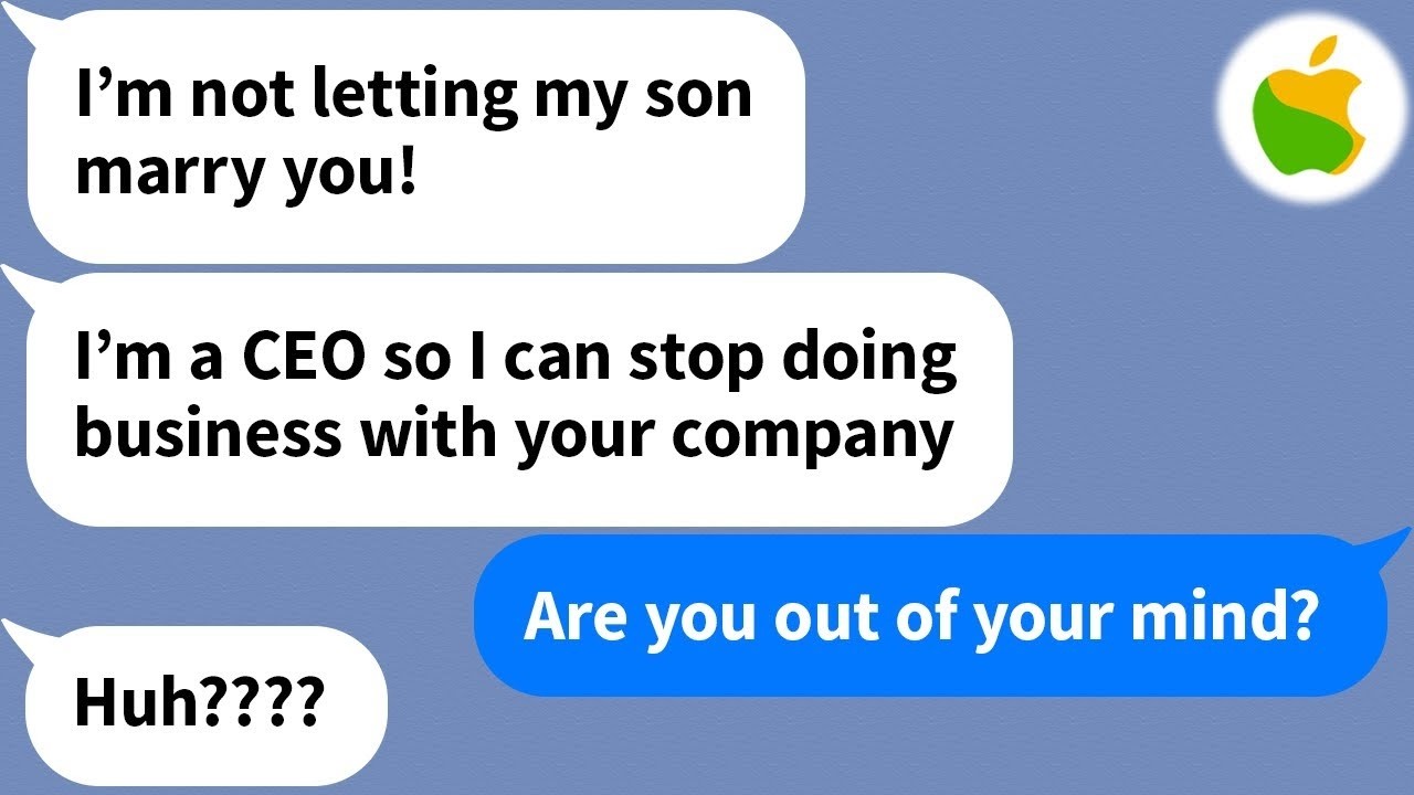 【Apple】 My father-in-law looked down on me because my family runs a subcontractor company...
